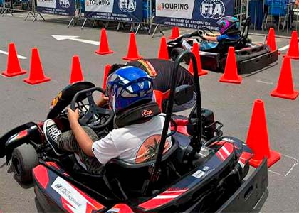 Touring y Automovil Club del Perú apertura su programa FIA KART SLALOM 2024